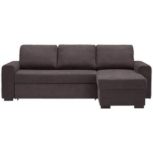 Xora ROHOVÁ SEDAČKA, textil, tmavosivá vyobraziť