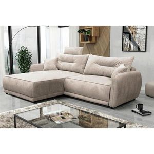 MID.YOU ROHOVÁ SEDAČKA, textil, béžová vyobraziť