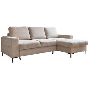 MID.YOU ROHOVÁ SEDAČKA, textil, béžová vyobraziť