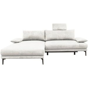 MID.YOU ROHOVÁ SEDAČKA, textil, biela vyobraziť