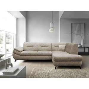 MID.YOU ROHOVÁ SEDAČKA, textil, svetlohnedá vyobraziť