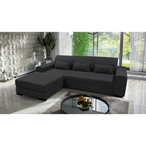 MID.YOU ROHOVÁ SEDAČKA, textil, tmavosivá vyobraziť