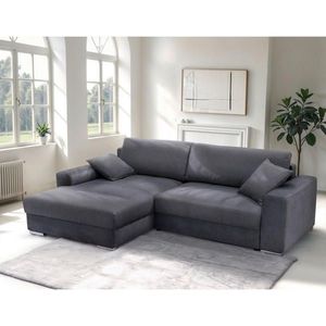 Livetastic ROHOVÁ SEDAČKA, textil, antracitová vyobraziť