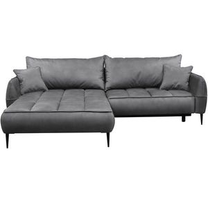 MID.YOU ROHOVÁ SEDAČKA, textil, sivá vyobraziť