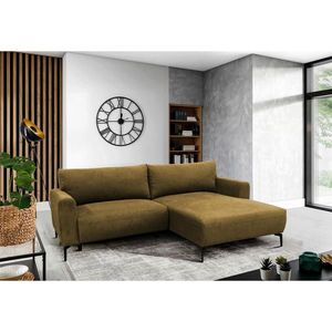 MID.YOU ROHOVÁ SEDAČKA, textil, žltá vyobraziť