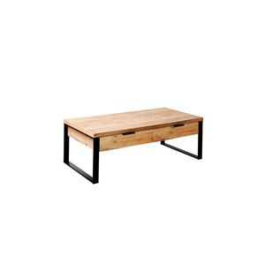 KONFERENČNÝ STOLÍK, farba duba, kov, kompozitné drevo, 118/59/40 cm vyobraziť