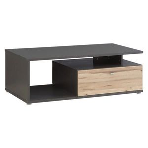 MID.YOU KONFERENČNÝ STOLÍK, farba duba, tmavosivá, plast, kompozitné drevo, kov, 120/59/40 cm vyobraziť