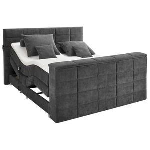 Carryhome BOXSPRINGOVÁ POSTEĽ, 180/200 cm, antracitová vyobraziť