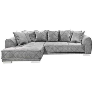 MID.YOU ROHOVÁ SEDAČKA, textil, sivá vyobraziť