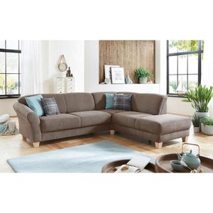 Sit & More ROHOVÁ SEDAČKA, textil, taupe vyobraziť
