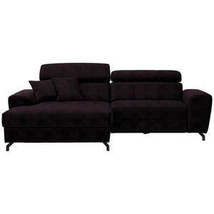 Carryhome ROHOVÁ SEDAČKA, textil, baklažánová vyobraziť