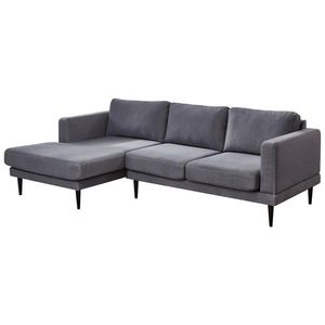 Carryhome ROHOVÁ SEDAČKA, textil, sivá vyobraziť