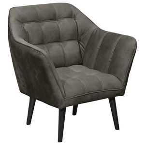 MID.YOU KOKTAILOVÉ KRESLO, textil, kompozitné drevo, antracitová vyobraziť