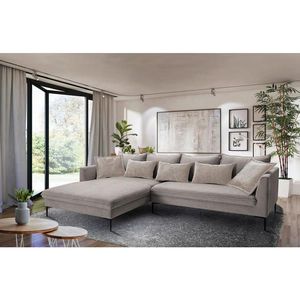 Livetastic ROHOVÁ SEDAČKA, textil, taupe vyobraziť