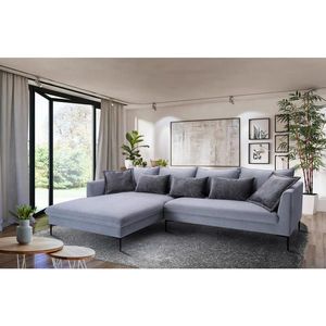 Livetastic ROHOVÁ SEDAČKA, textil, sivá vyobraziť