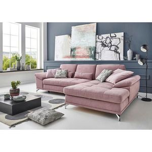 Sit & More ROHOVÁ SEDAČKA, textil, orgovánová vyobraziť