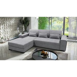 MID.YOU ROHOVÁ SEDAČKA, textil, sivá vyobraziť