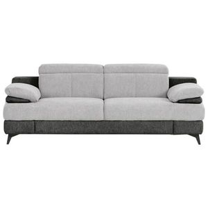 Livetastic TROJMIESTNA POHOVKA, textil, grafitová, strieborná vyobraziť
