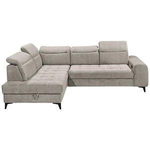 MID.YOU ROHOVÁ SEDAČKA, textil, sivá vyobraziť