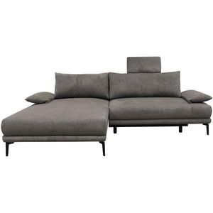 MID.YOU ROHOVÁ SEDAČKA, textil, sivohnedá vyobraziť