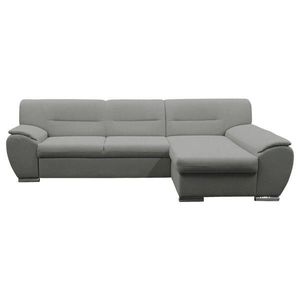 MID.YOU ROHOVÁ SEDAČKA, textil, svetlosivá vyobraziť