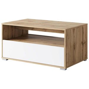 P & B KONFERENČNÝ STOLÍK, biela, dub wotan, kompozitné drevo, 90/55/45 cm vyobraziť
