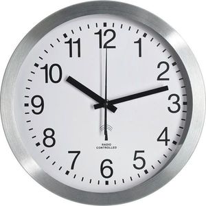 Ambia Home NÁSTENNÉ HODINY strieborná, biela 25 cm vyobraziť