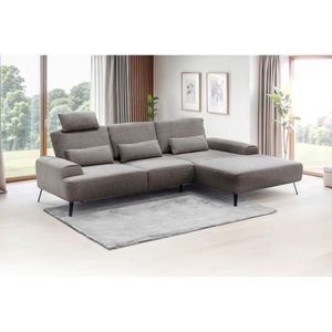 Livetastic ROHOVÁ SEDAČKA, textil, sivohnedá vyobraziť