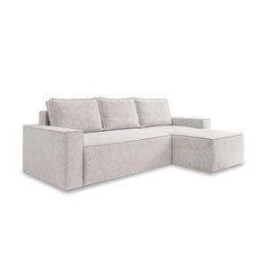 MID.YOU ROHOVÁ SEDAČKA, textil, béžová vyobraziť