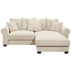 MID.YOU ROHOVÁ SEDAČKA, textil, krémová vyobraziť