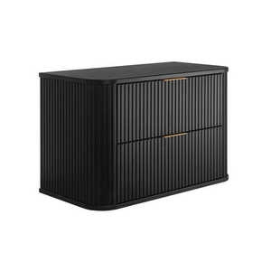 Elvisia Skrinka pod umývadlo ELEGANCE Black | 80 cm vyobraziť