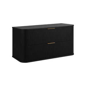 Elvisia Skrinka pod umývadlo ELEGANCE Black | 100 cm vyobraziť