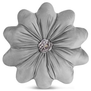 ArtFir Vankúš FLORES 5 | strieborná 40 cm vyobraziť
