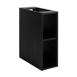 Elvisia Regál do kúpeľne LOFT | black vyobraziť