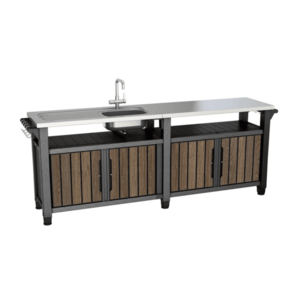 KETER Stôl UNION COOK 415l | orech vyobraziť