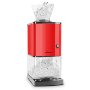 OneConcept Icebreaker, drvič ľadu, 15 kg/h, objem 3, 5 l, zásobník na ľad, nehrdzavejúca oceľ, červený vyobraziť