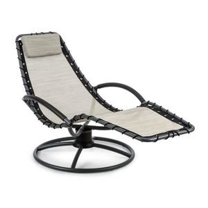 Blumfeldt The Chiller, hojdacie lehátko, 77 x 85 x 173 cm, 360 Comfort, ComfortMesh, béžové vyobraziť