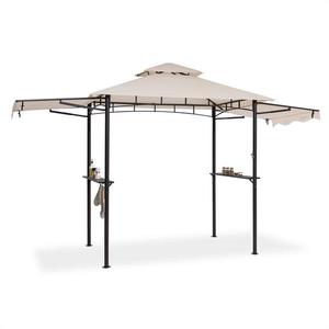 Blumfeldt Steakhouse Wings, altánok, 244 x 260 x 152 cm, 160 g/m², polyester, oceľ, béžový vyobraziť