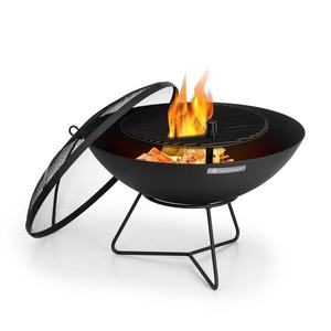 Blumfeldt Orbit, oceľové ohnisko 3 v 1, Ø 60 cm, 40 cm gril, stôl, čierne vyobraziť