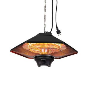 Blumfeldt Heat Hexa, infračervený ohrievač, 800/1200 W, halogén, IP34, LED, čierny vyobraziť
