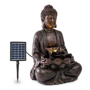 Blumfeldt Dharma, solárna fontána, LED, 48 × 71 × 41 cm (Š × V × H), polyresin vyobraziť