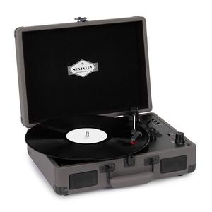 Auna Peggy Sue BT, gramofón, stereo reproduktor, USB, BT, prenosný vyobraziť