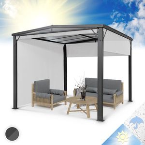 Blumfeldt Pantheon Cortina Solid Sky, pergola, prístrešok, 3 x 3 m, polykarbonát vyobraziť