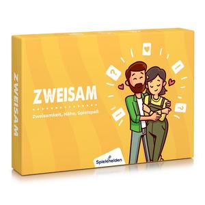 Spielehelden Zweisam Kartová hra Pre páry S otázkami a úlohami vyobraziť