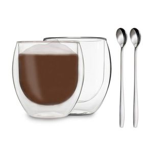 Feelino DUOS, dvojstenný pohár, 80 ml, vrátane lyžičky vyobraziť