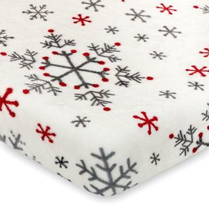 4Home Vianočné prestieradlo mikroflanel Snowflakes, 180 x 200 cm vyobraziť
