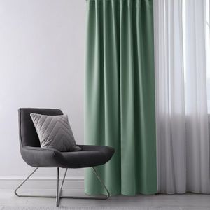 Restilo Záves Blackout EYELETS mentolová, 140 x 245 cm vyobraziť