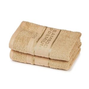 4Home Bamboo Premium uterák béžová, 50 x 100 cm, sada 2 ks vyobraziť
