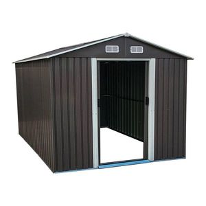 NABBI Toolster plechový záhradný domček 205x257x202 cm sivá vyobraziť