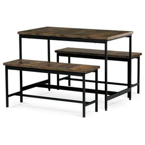 Jedálenský set s 2 lavicami AUT-G1175 vyobraziť